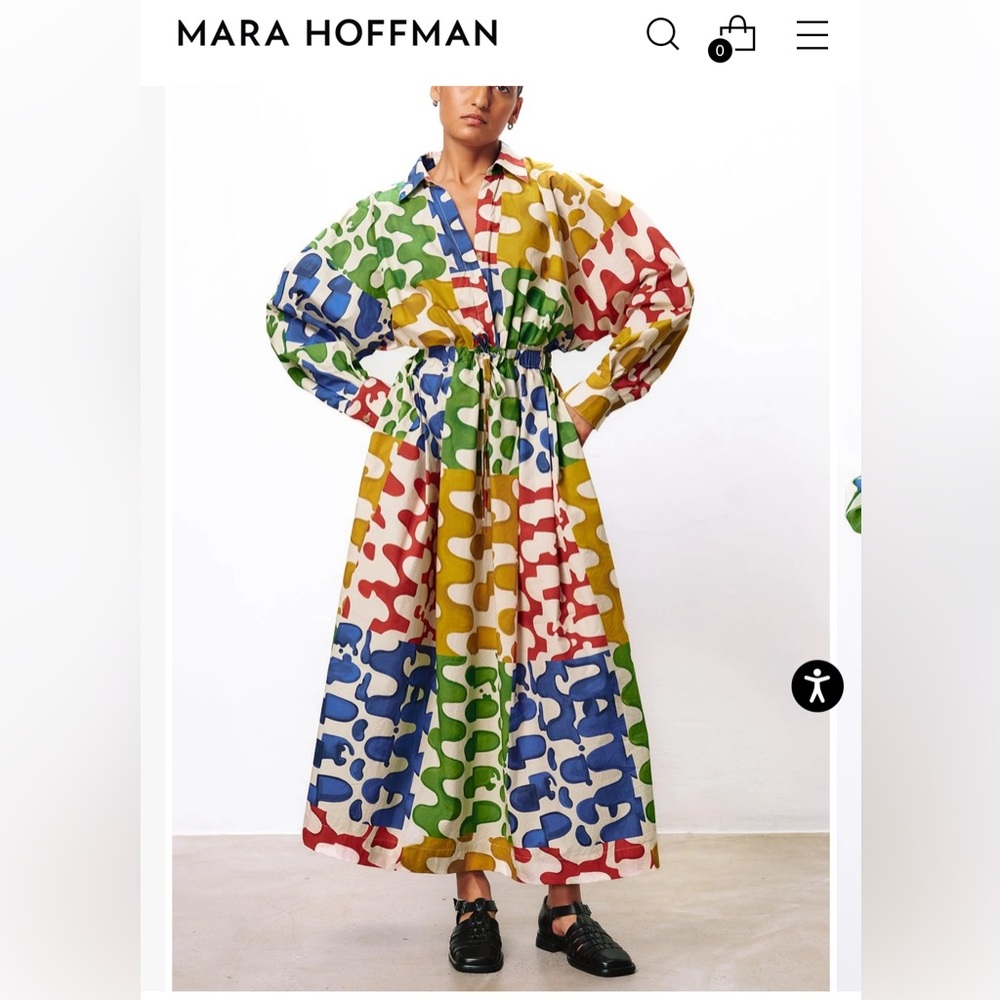 NWT Mara Hoffman Colleen Dress, Size XXS